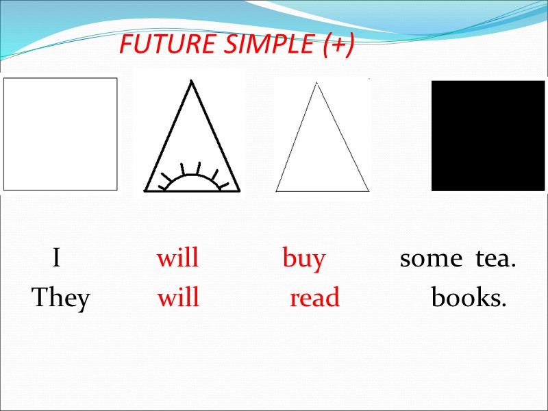 FUTURE SIMPLE (+)       I    
